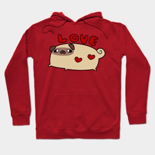 Love Pug Hoodie